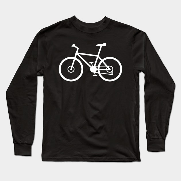 Trail Mountain Road Bike Long Sleeve T-Shirt by hobrath